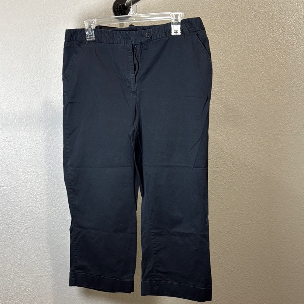Black Cropped Pants
